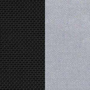 Чёрная ткань / серая ткань