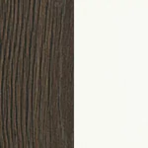 Дуб тёмн / белый