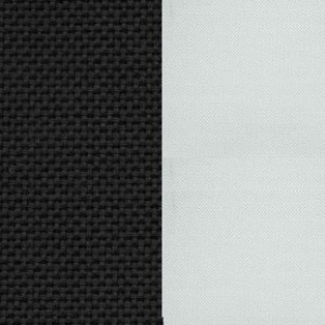 Чёрная ткань / серо-зеленая сетка