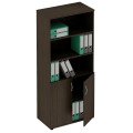Офисный шкаф книжный открытый