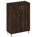 Офисный шкаф средний, широкий, глухие двери без замка