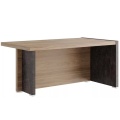 Стол для руководителя письменный с асимметричными опорами (правый)