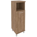 Офисный шкаф средний узкий (левый)
