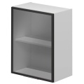 Шкаф кухонный навесной, полка 1 дверь стекло