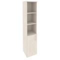 Офисный шкаф высокий узкий левый / правый