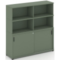 Офисный шкаф-купе опорный/приставной с надставкой высокой