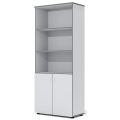 Офисный шкаф комбинированный открытый, высокий