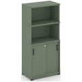 Офисный шкаф-купе опорный/приставной с надставкой высокой
