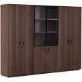 Офисный шкаф для документов с гардеробом