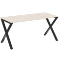 Стол рабочий на металлокаркасе (x-образные опоры)