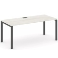 Стол руководителя на металлокаркасе на П-образных опорах