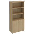 Офисный шкаф для документов полузакрытый
