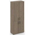 Офисный шкаф высокий широкий (2 низких + 2 средних фасада, задняя стенка ЛДСП