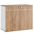 Офисный шкаф низкий закрытый