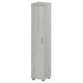 Шкафузкий высокий закрытый 1 дверь (ЛДСП)