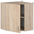Офисный шкаф навесной угловой 60 см