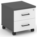 Тумба мобильная 2 ящика. Усиленные колеса