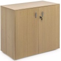 Офисный шкаф низкий (хром)
