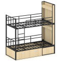 Кровать металлическая двухъярусная