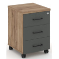 Тумба мобильная 3 ящика. Стандартные колеса