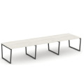 Стол переговорный на T2-образных опорах 40х40 (без лючков)