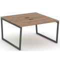 Рабочая станция двухсторонняя на T2-образных опорах 40х40 (Левый/Правый)