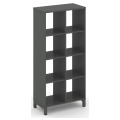 Каркас стеллажа 4 яруса (без вставок и задних стенок)