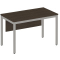 Стол письменный на металлокаркасе с экраном ДСП