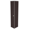 Офисный шкаф высокий узкий закрытый