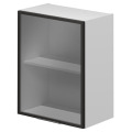 Шкаф кухонный навесной, полка 1 дверь стекло