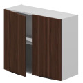 Шкаф кухонный навесной, полка 2 двери