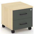 Тумба мобильная 2 ящика. Стандартные колеса