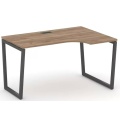 Стол рабочий эргономичный на T2-образных опорах 40х40 (Левый/Правый)