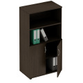 Офисный шкаф для документов полузакрытый