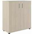 Офисный шкаф низкий закрытый