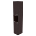 Офисный шкаф высокий узкий полузакрытый(Л/Пр)
