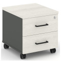 Тумба мобильная 2 ящика. Усиленные колеса