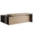 Стол для руководителя письменный на опорной тумбе