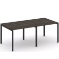 Стол для переговоров на металлокаркасе (2 столешницы)