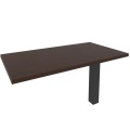 Брифинг для прямолинейного стола (антрацит опора)
