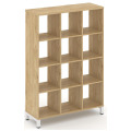 Каркас стеллажа 4 яруса (без вставок и задних стенок)