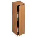 Офисный шкаф для документов узкий закрытый