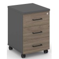 Тумба мобильная 3 ящика. Стандартные колеса