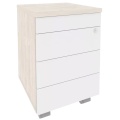 Тумба для документов мобильная, с выдвижными ящиками и замком (TIP-ON)