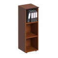 Офисный шкаф  средн. узк. открытый