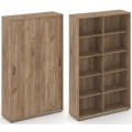 Офисный шкаф-купе с полками, задняя стенка ЛДСП