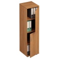 Офисный шкаф для документов узкий полузакрытый