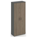 Офисный шкаф высокий широкий (2 высоких фасада, задняя стенка ЛДСП