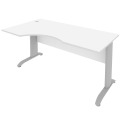 Стол эргономичный на металлокаркасе (левый)