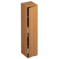 Офисный шкаф для документов узкий закрытый